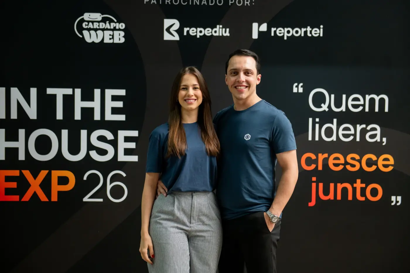 Bruno Urel no painel do evento IN THE HOUSE EXP 26, em São Paulo